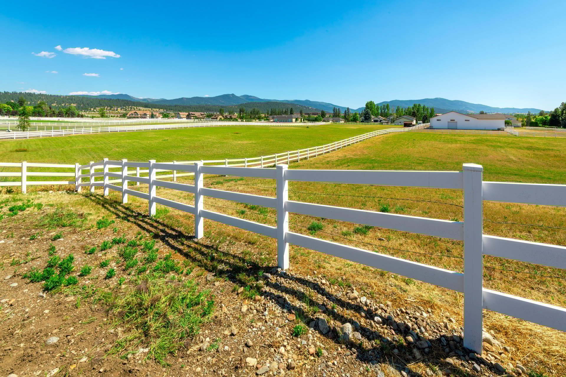 Ranch with fencing